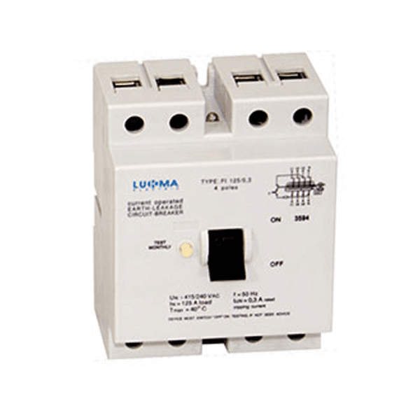 INTERRUPTOR DR TETRA 125A 30MA LUKMA