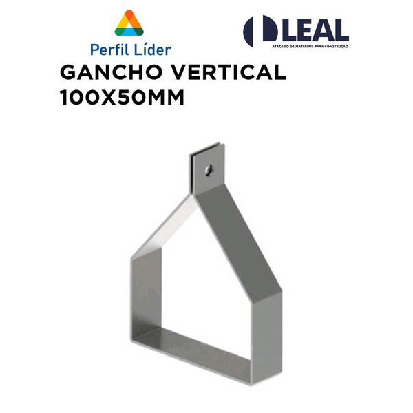 GANCHO VERNTICAL 100X50 