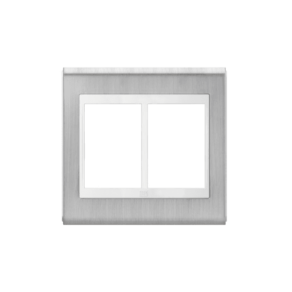 PLACA 4X4 6 MOD BCO/ACO ESCOVADO CONCEPT REFINATTO