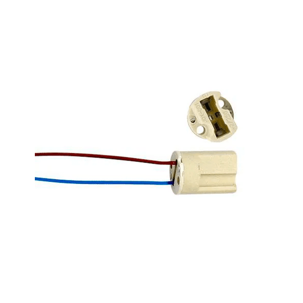 SOQUETE PARA LÂMPADA G9 PORCEL DECORLUX