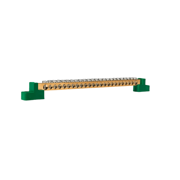 BARRAMENTO TERRA C/24 BORNES PARAFUSAR VD ROHDINA