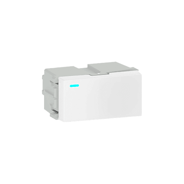 MODULO PULSADOR UNIV S/ GRAVAÇÃO C/ LED BCO 10A REFINATTO