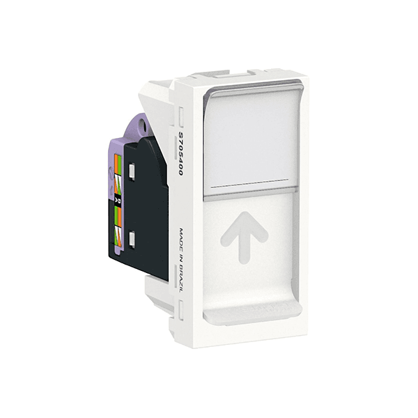 MODULO RJ45 CAT6E 8 FIOS BCO ORION 