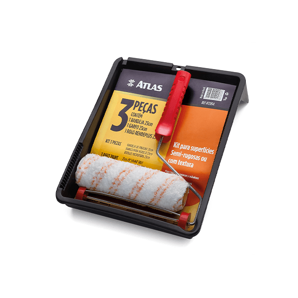 KIT DE PINTURA RENDEPLUS ECÔNOMICO 3 PEÇAS 