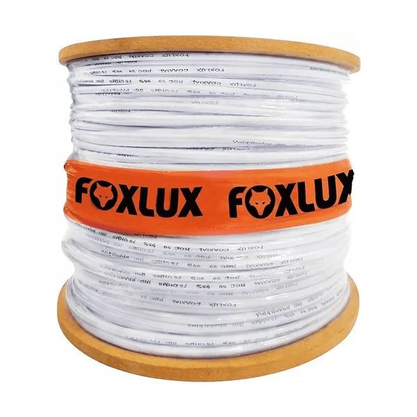 CABO COAXIAL RG6 95% 300M FOXLUX 