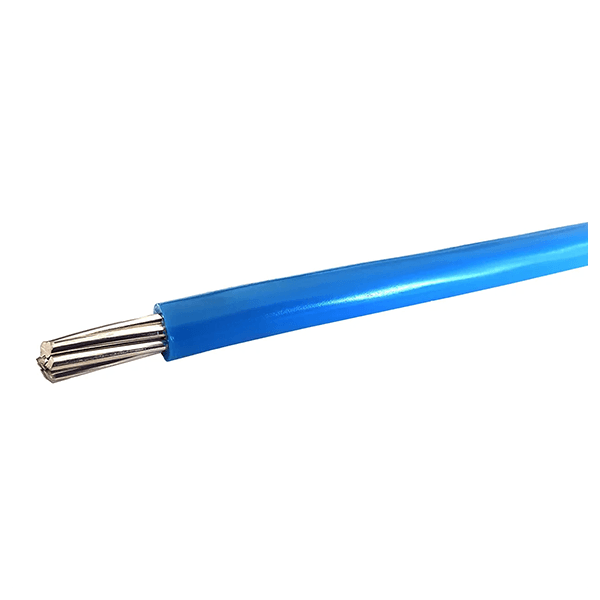 CABO ALUMINIO SINGELO AZUL 120MM 