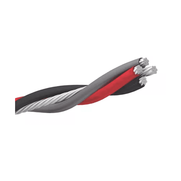 CABO ALUMINIO QUADRUPLEX PRETO/CINZA/VERMELHO+ N NU 3 X 95MM + 70MM NU 27845042