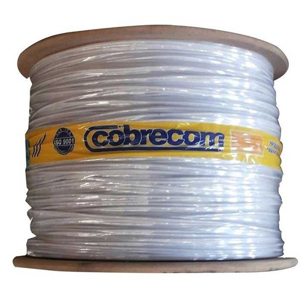 CABO FLEX 1.5MM BCO CARRETEL COBRECOM