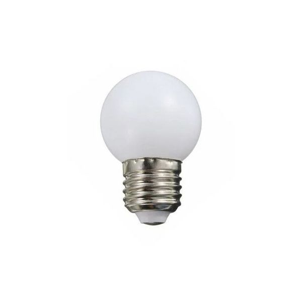 LAMPADA BOLINHA LED 127V 1W 6000K E27 CTB