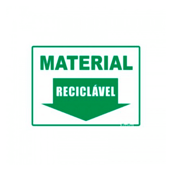 PLACA EM POLIEST 15X20 MAT RECICLÁVEL 220BL