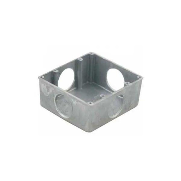 CAIXA DE PISO 4X4 BAIXA 3/4 ALUM STAMPLAC CPS44B