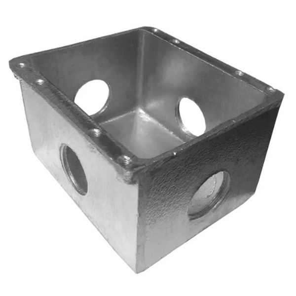 CAIXA DE PISO 4X4 ALTA 3/4 ALUM STAMPLAC