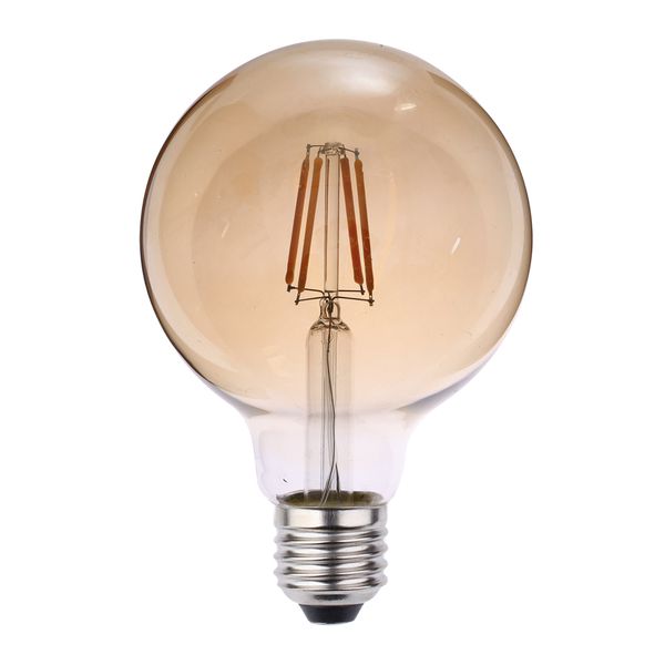 LAMPADA BULBO G95 137MM FILAMENTO LED 4W BIV 2400K E27 BLUMENAU 