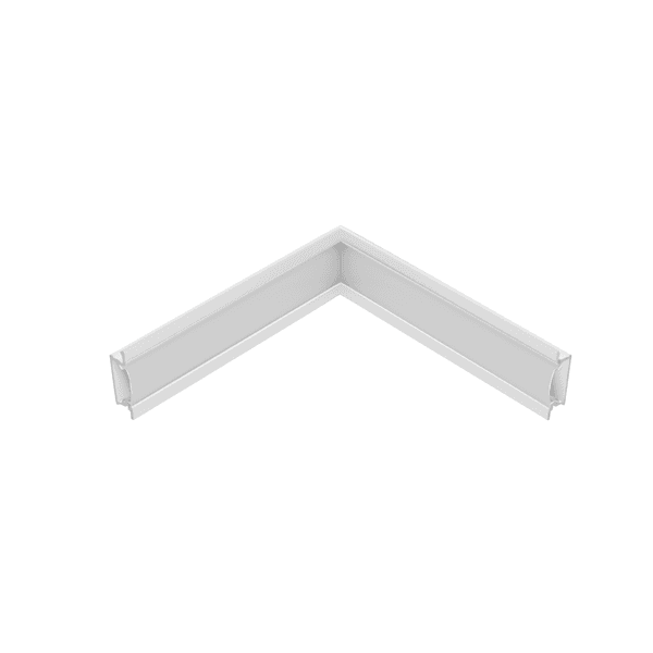 CANTO PRONTO 90 PERFIL ALUM. EMB BCO 24 X 7MM TETO PAREDE BLUMENAU 