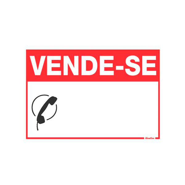 PLACA EM POLIESTILENO 20X30 VENDE-SE 