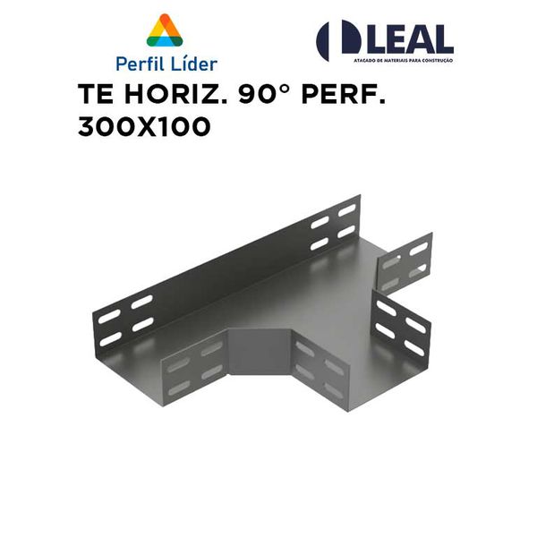 TÊ HORIZONTAL 90° PARA ELETROCALHA 300X100 
