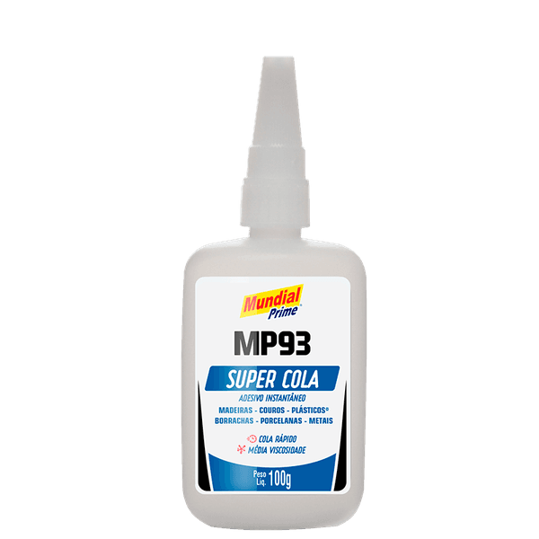 ADESIVO INSTANTANEO MP93 100G MUNDIAL PRIME 