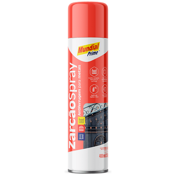 SPRAY ZARCAO 400ML MUNDIAL PRIME 