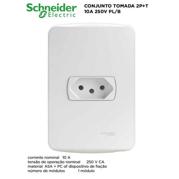 CONJ TOM 2P+T 10A BR STYLUS - ILUMI 