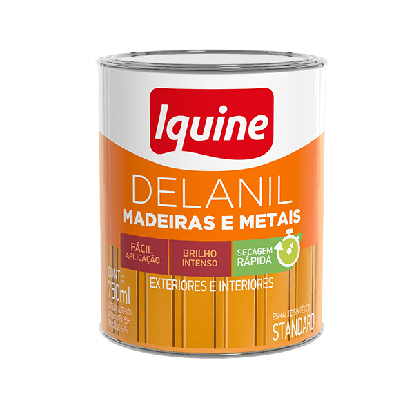 ESMALTE SINTÉTICO DELANIL AREIA 750ML IQUINE