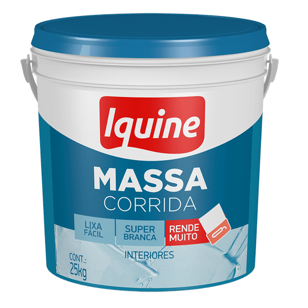 MASSA CORRIDA BALDE 25KG IQUINE