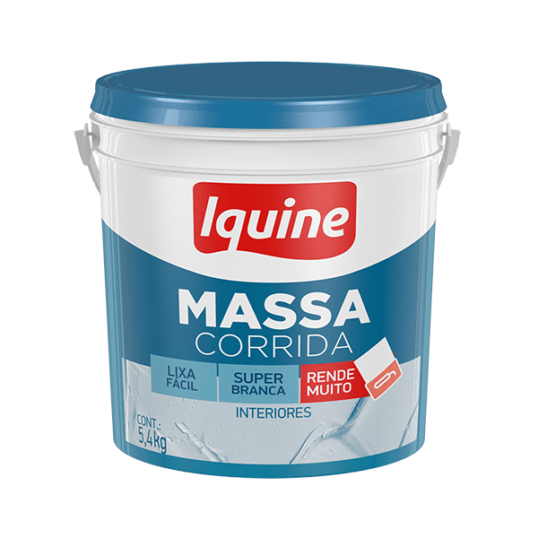 MASSA CORRIDA BALDE 5,4KG IQUINE