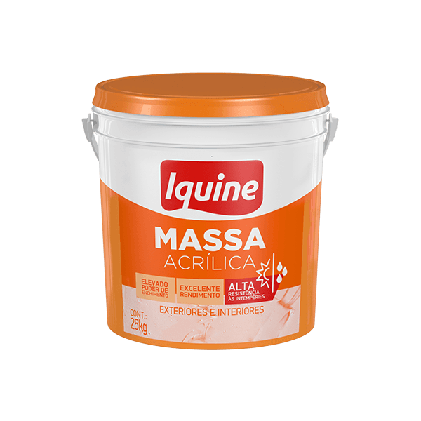 MASSA ACRILICA BALDE 25KG IQUINE