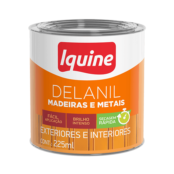 ESMALTE SINT. DELANIL PRETO 225ML IQUINE 