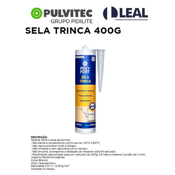 SELA TRINCA 400G PULVITEC