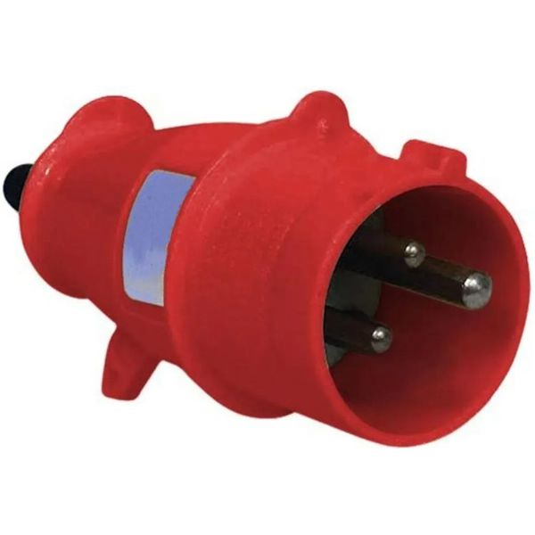 PLUGUE INDUSTRIAL 380/440V 16A 2P+T 9H VM STECK