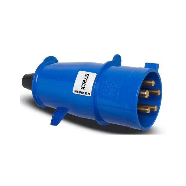 PLUGUE INDUSTRIAL 250V 32A 3P+N+T 9H AZ