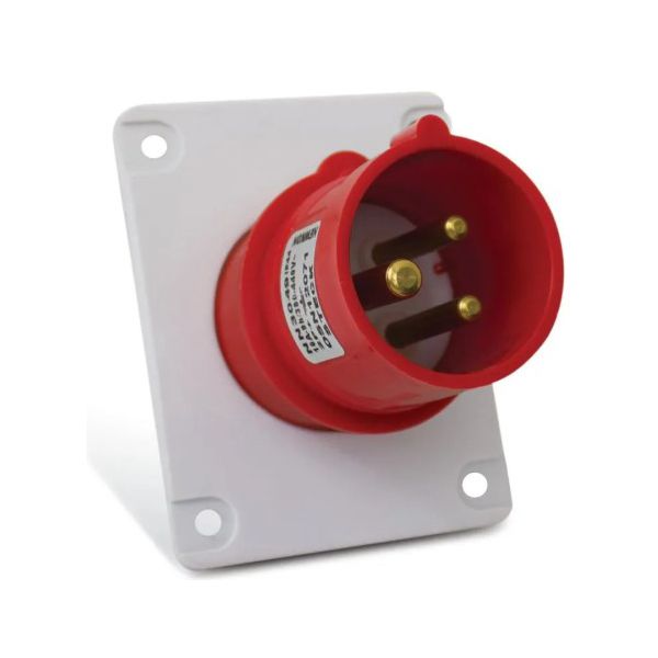 TOMADA DE EMBUTIR INDUSTRIAL 380/440V 16 A 2P+T 9H VM STECK