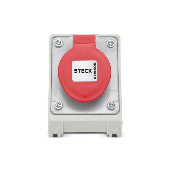 TOMADA SOBREPOR INDUSTRIAL 380/440V 16A 3P+T 6H VM STECK