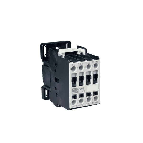 CONTATOR POTENCIA CWM9-01-30D02 24VCA 9A 1NF WEG 000000000010045483