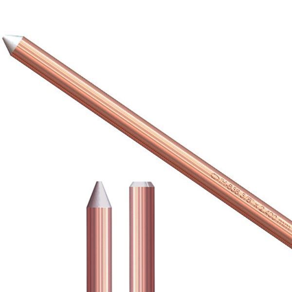 HASTE TERRA COBREADA IHBC-838 10mmX2.4M INTELLI - PACOTE COM 10 UNIDADES