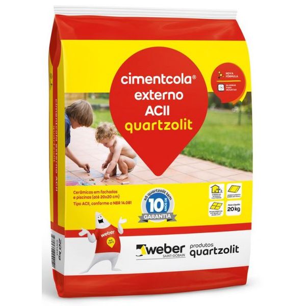 CIMENTCOLA QUARTZOLIT ACII 20 kg EXTERNA