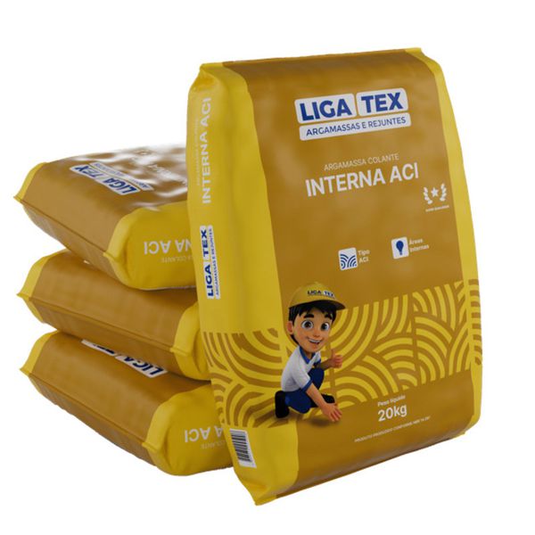 ARGAMASSA LIGA TEX ACI 20 kg INTERNA 
