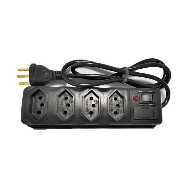 FILTRO DE LINHA 4 TOMADAS BIVOLT A. SANTOS