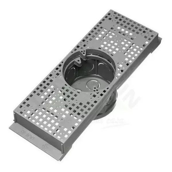 CAIXA DE LUZ PARA LAJE 30CM CINZA 