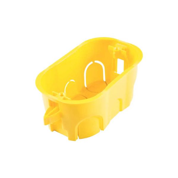 CAIXA DE LUZ 4X2 DRYWALL AMARELA TRAMONTINA