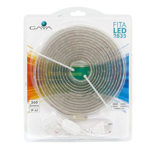 FITA LED 6000K 4,8W C/5 M KIT 2835