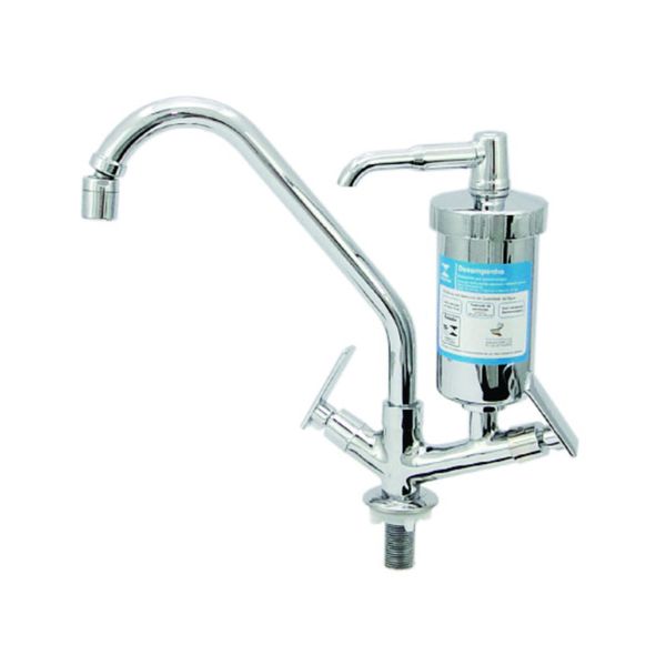 TORNEIRA DE ÁGUA BICA MÓVEL COM FILTRO METAL C52