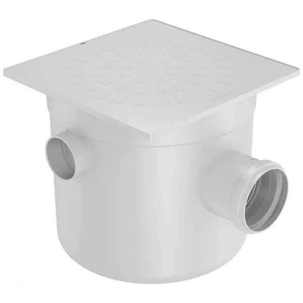 CAIXA DE GORDURA QUADRADA PLASTUBOS 250X230X75