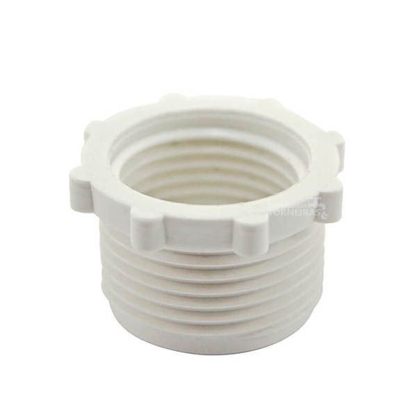 BUCHA DE REDUÇÃO ROSCÁVEL PLASTUBOS 1 X 3/4