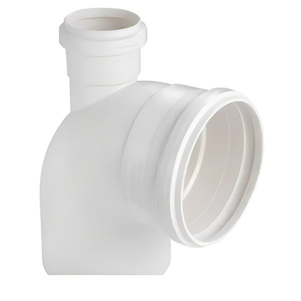 JOELHO PARA ESGOTO TIGRE 100MM 90X50MM C/VISITA