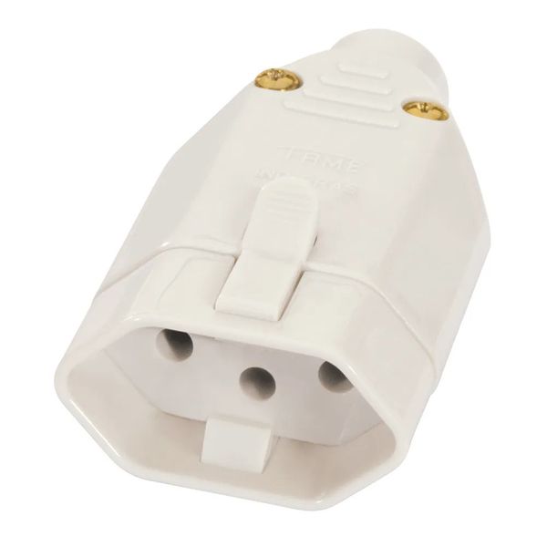 PINO PLUG FEMEA COM TERRA 10A