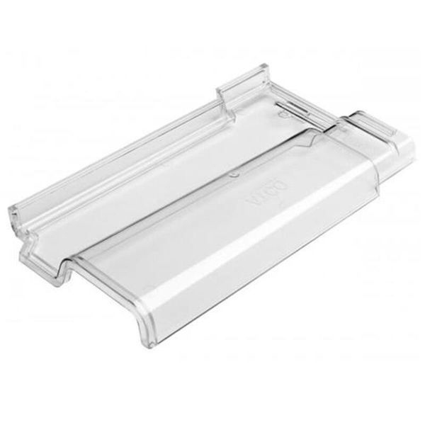 TELHA ROMANA TRANSPARENTE PVC 