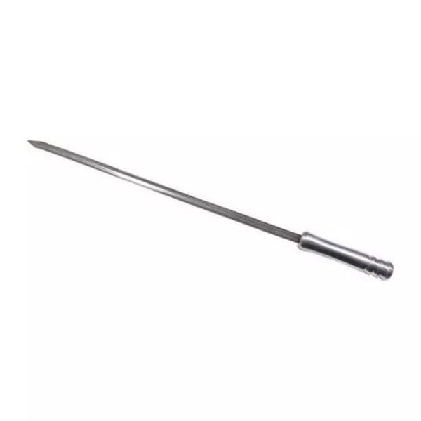 ESPETO DE CHURRASCO SIMPLES INOX 50CM