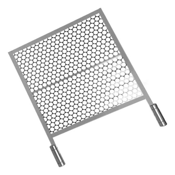 GRELHA DE CHURRASQUEIRA INOX PRÉ-MOLDADA