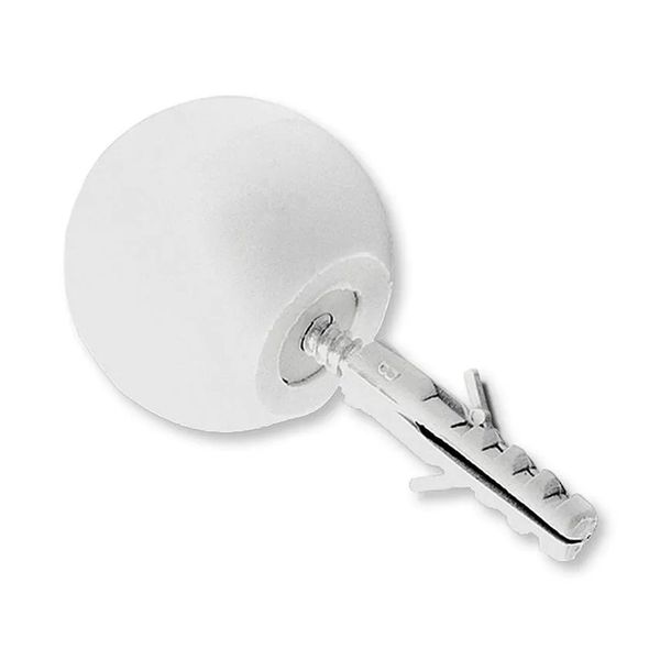 BATEDOR PARA PORTAS REDONDO BRANCO 